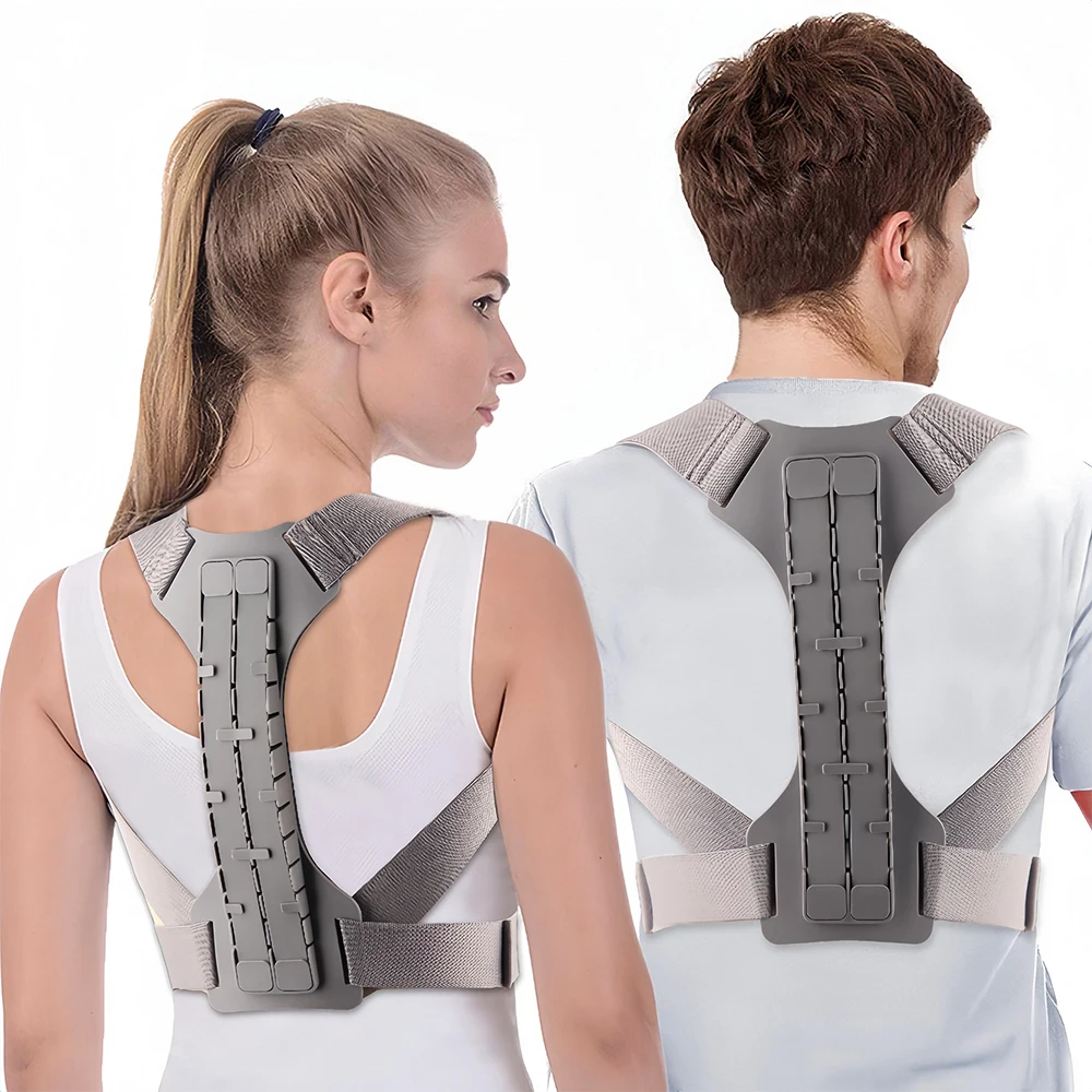 Posture Corrector Adjustable Upper Back Brace, Clavicle Support Providing Pain Relief, Comfortable Shoulder Back Straightener