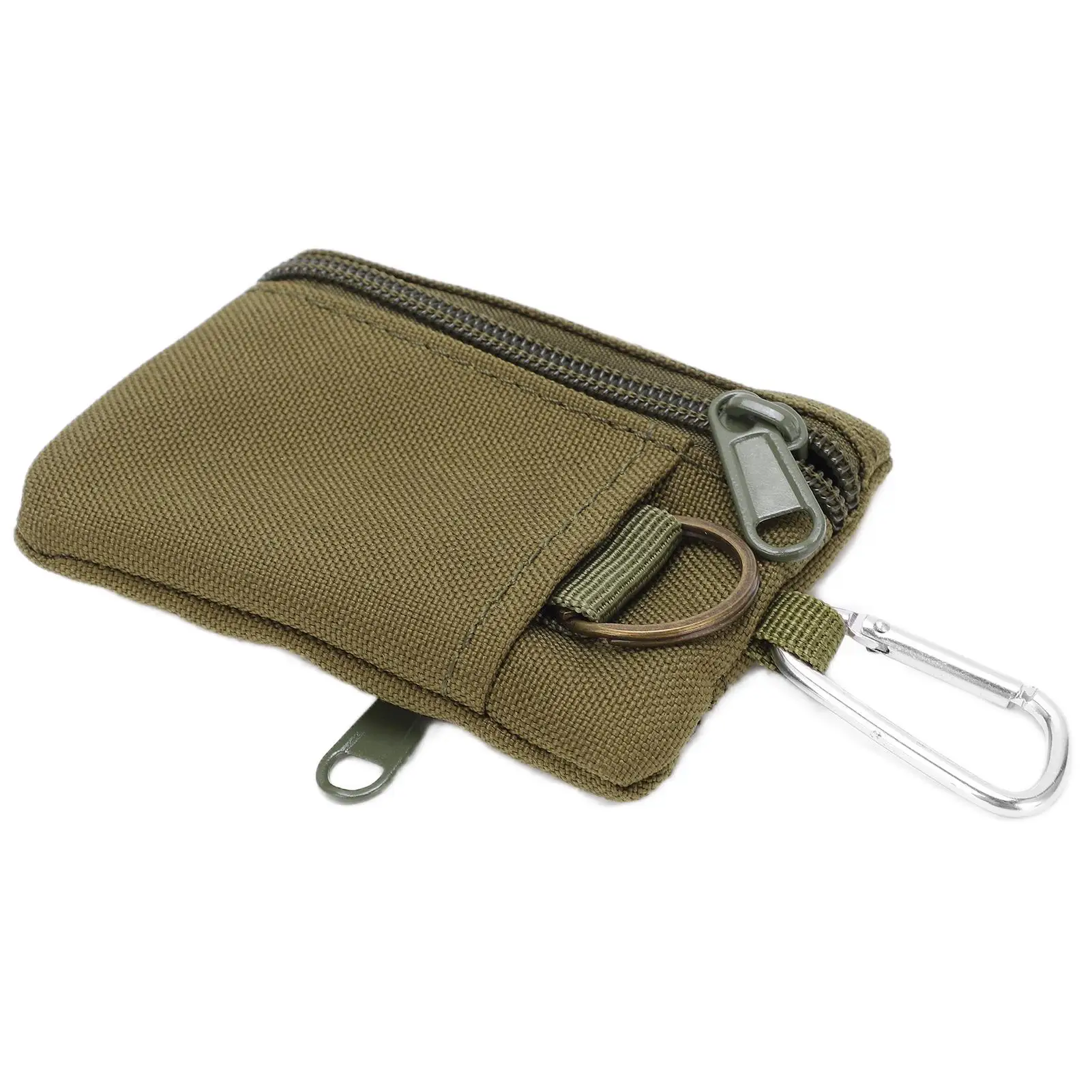 Compact Tear-Resistant Molle Pouch - Lightweight Portable Nylon Bag for outdoor Gear & Easy Access