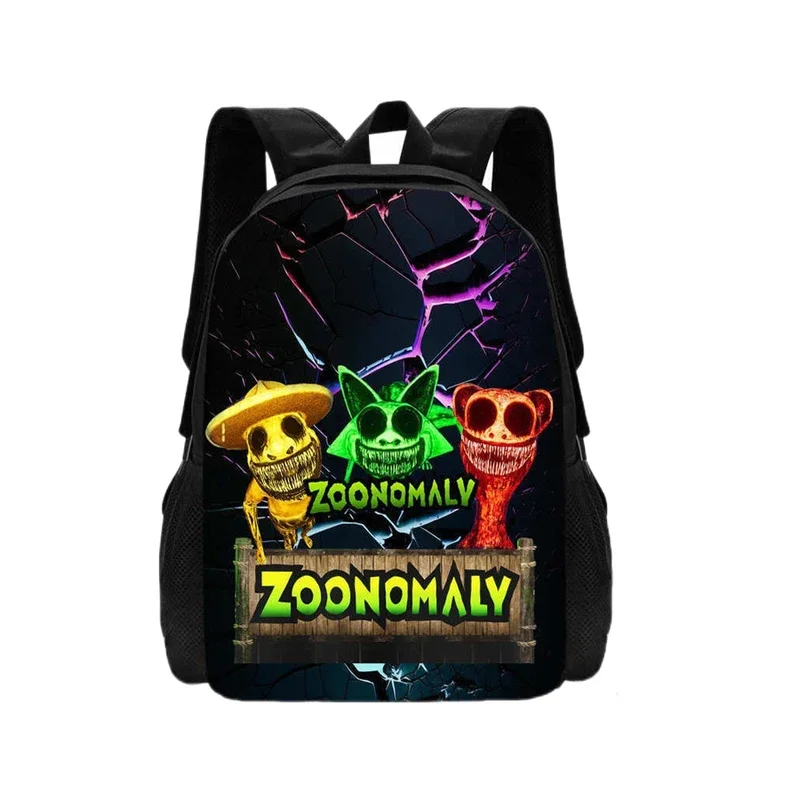 

New Product 3D game Zoonomaly Deformed Zoo Children's Backpack Youth Backpack Anime Cartoon Backpack Mochila Children's Gift