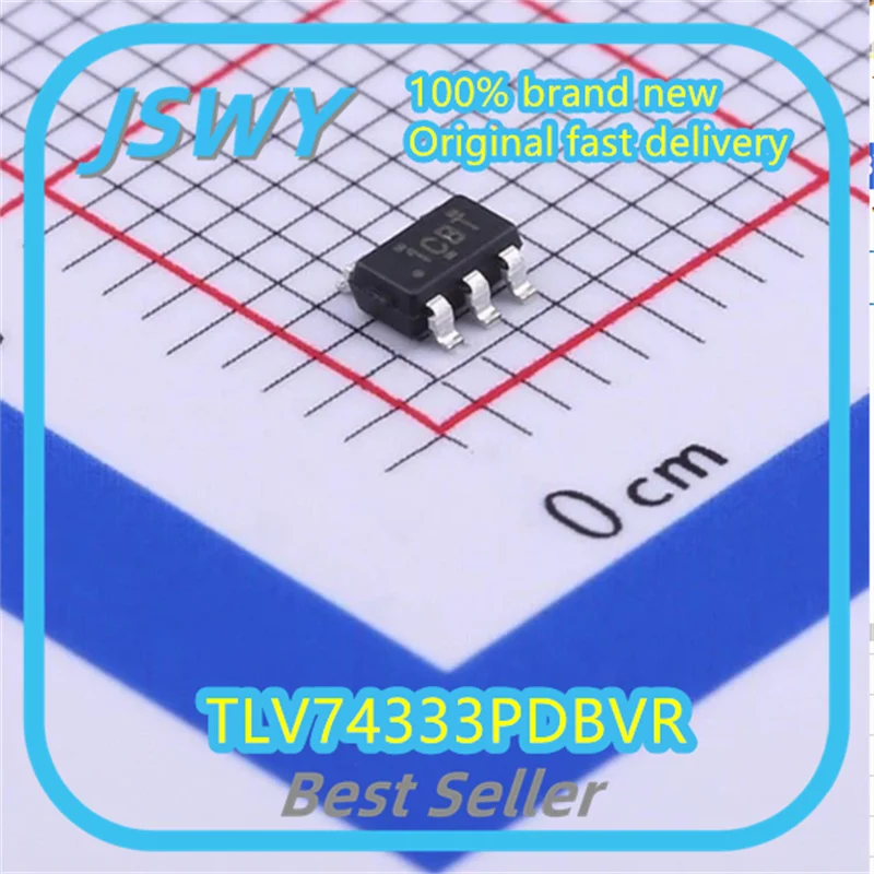 (10/50pcs) TLV74333PDBVR TLV74333 Silkscreen 1CBT SOT-23-5 Low Dropout Regulator Chip Original Electronics