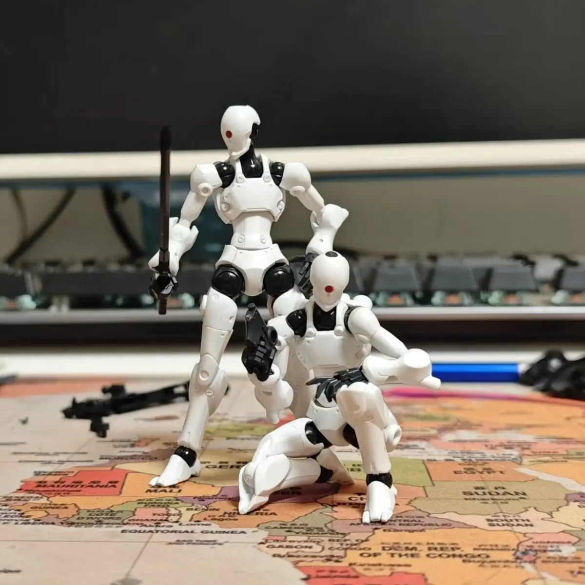 Tweede Ronde Sheik Mainl En 3min-A Actiefiguren Assemblagemodel Kit Robot Collectie Plastic Model Kits Standbeeld Speelgoed Hobby Gift