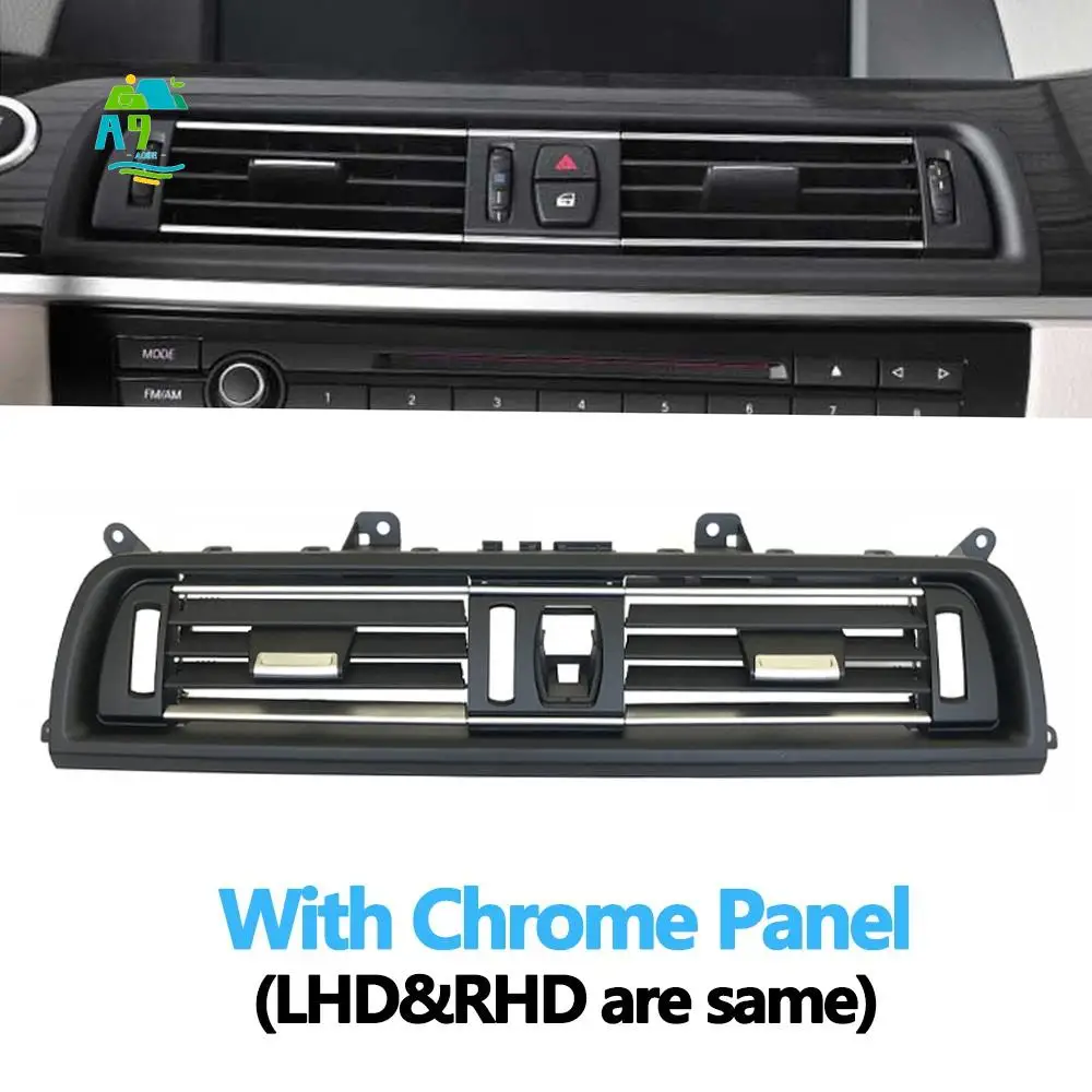 

A09E-Dashboard Central Air Conditioner Vent Grille Complete Assembly For BMW 5 Series F10 F11 F18