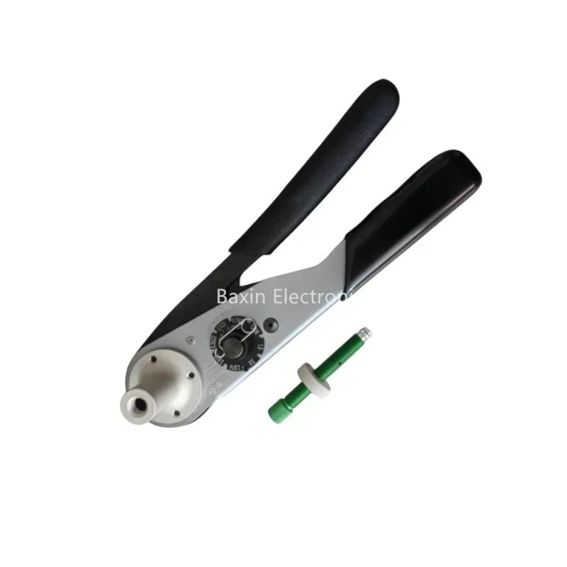 New type Mini HDT-48-00 Soild Pin wire terminal Crimp Tool Crimping Carbon Steel for DT DTM DTP HD Terminals grey