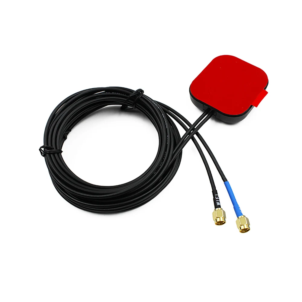 Antena GPS Wi fi łącząca 2 anteny boczne łatki kleju