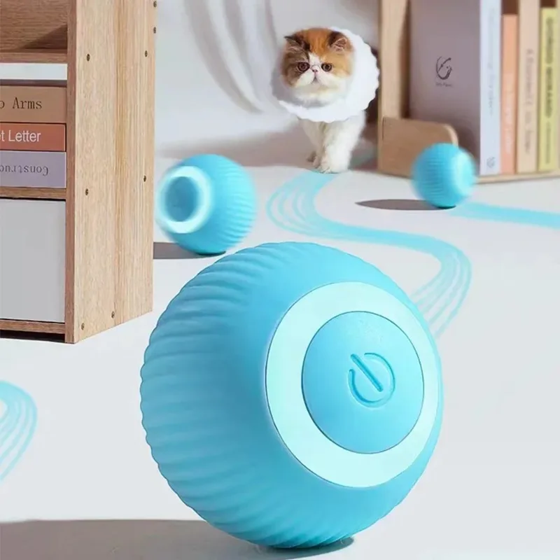 

Cat Supplies Pet Cat Toys Rolling Ball Interactive for Cats Training Self-moving Toys for Cats Cat Accessories