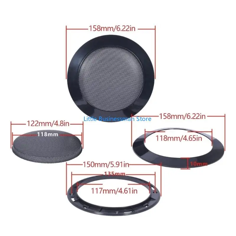 Home Sound Lautsprechergitter 5 Zoll Schutzabdeckungen für Subwoofer-Erweiterung M76A – Detail 6