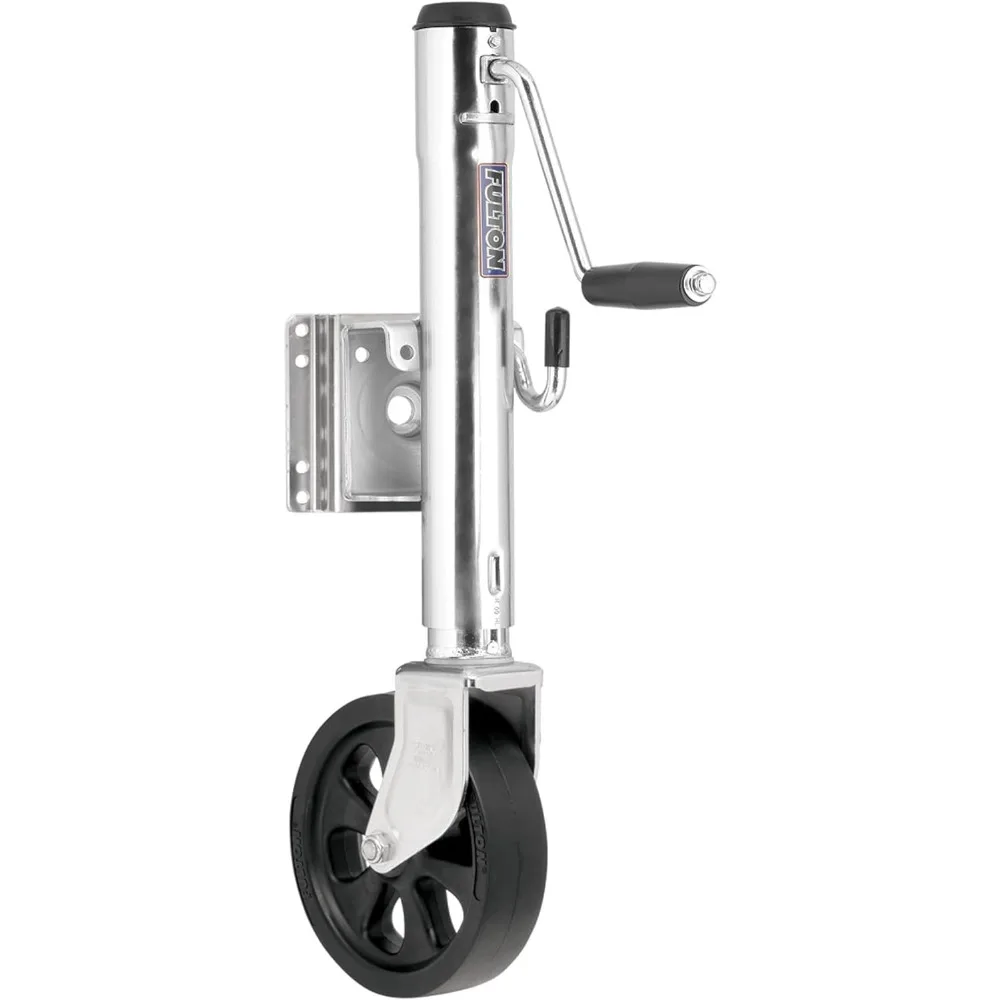 Marine Trailer Jack with 1500 lbs Capacity, Sidewind Resistance, Bolt-On Mount, 12 Inch Lift Range