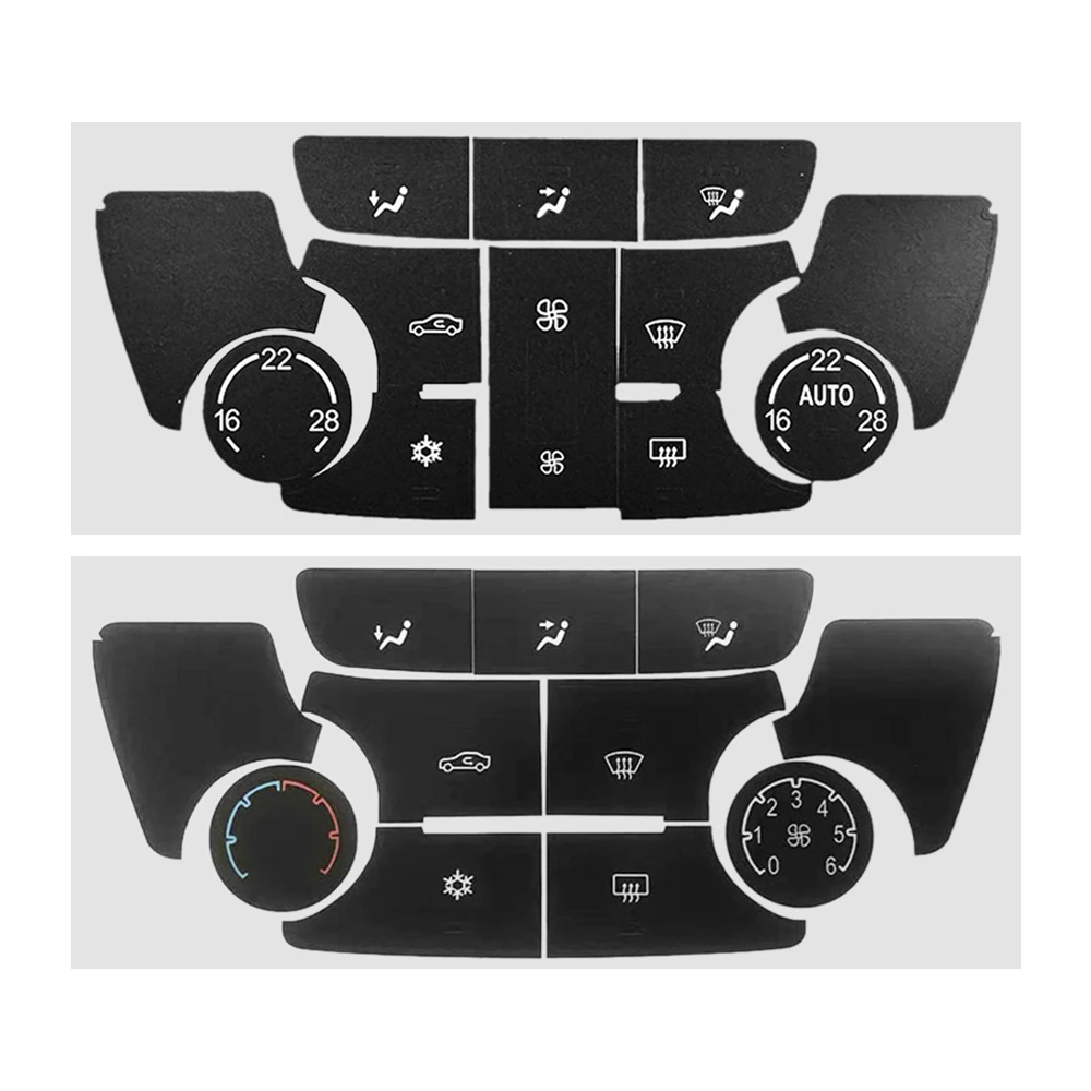 1Pc 100*150mm Car Sticker,Air Conditioning Panel Button Repair Sticker,For Opel/Vauxhall Mokka For Buick Encore Verano 2012-2017
