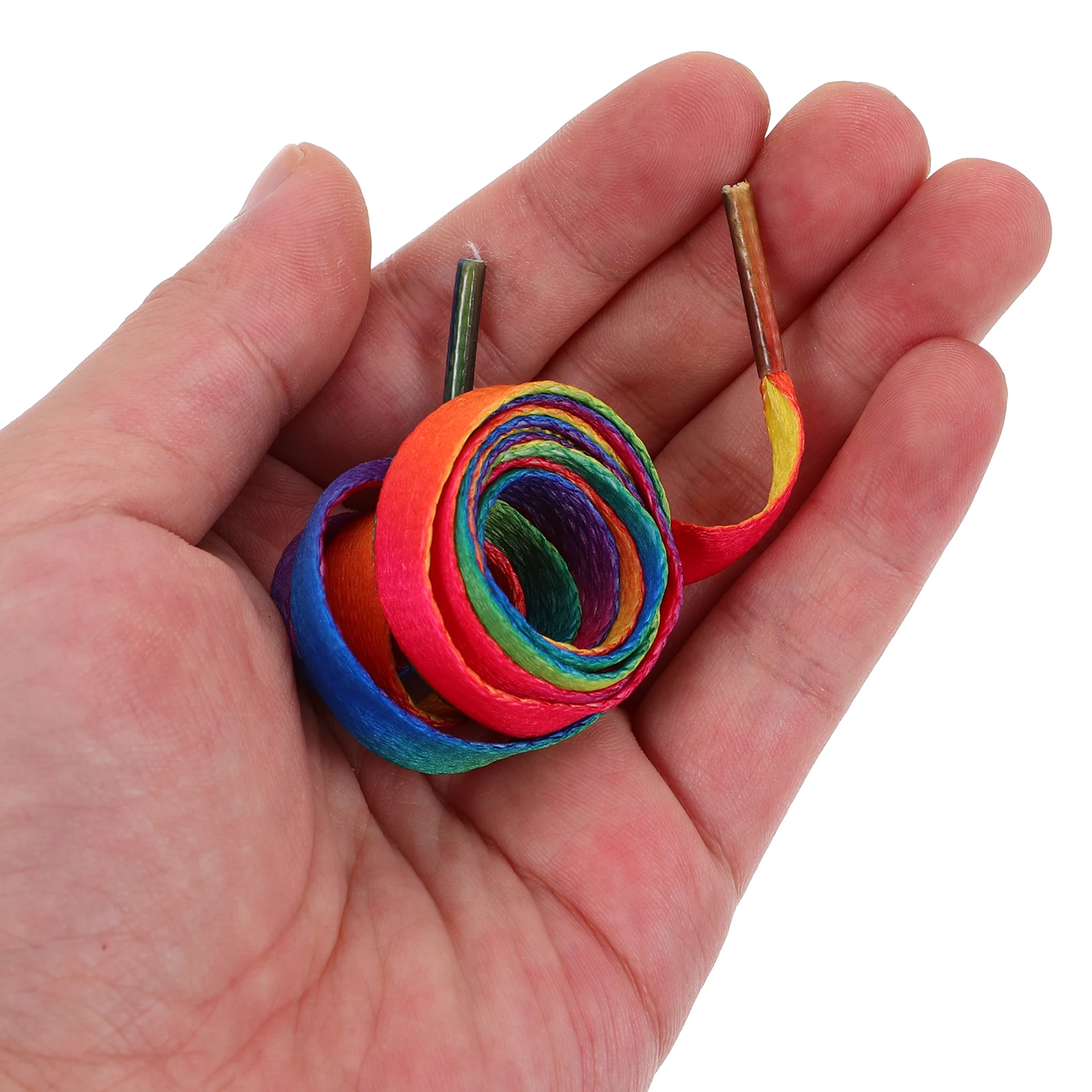 

Rainbow Shoelaces 1M Gradient Shoe Laces Flat For Sneakers Sports Canvas Shoes Diy Rainbow Color Laces For All Shoes