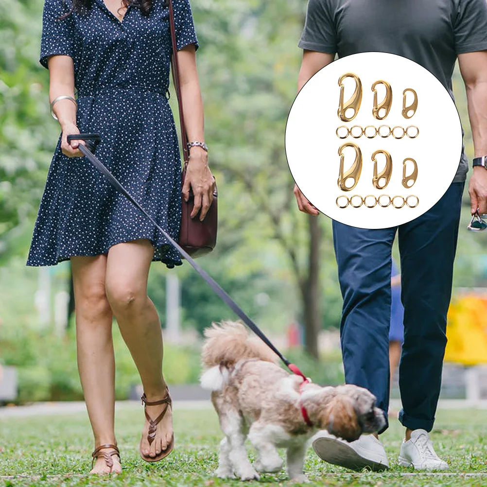 

Durable Stainless Steel Lobster Clasps for Jewelry DIY Crafts Buckles Pet Key Rings Connecting Bracelets Anklets