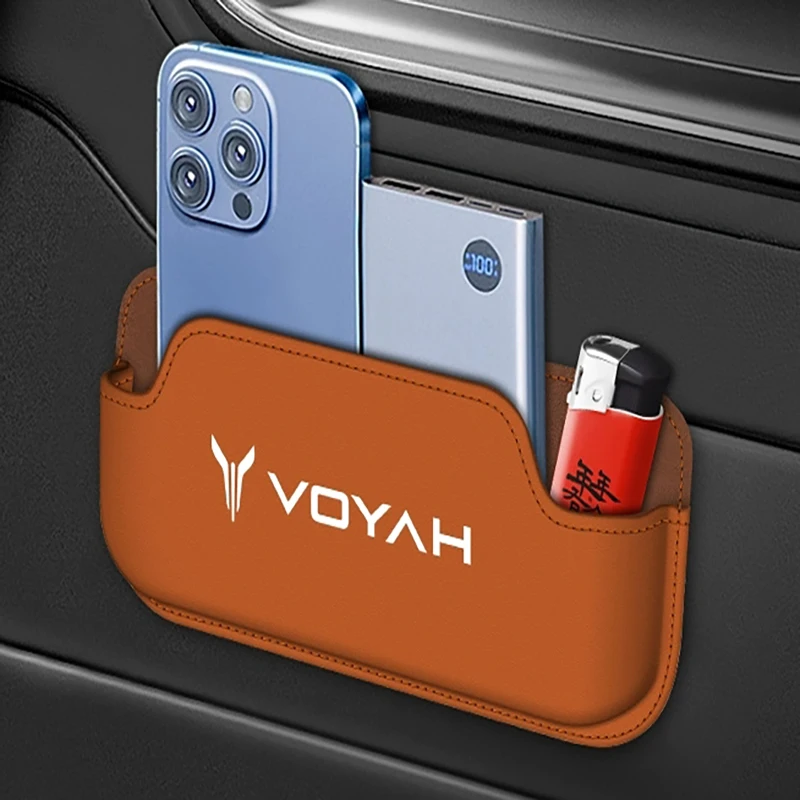 

Car Seat Door Storage Box Center Console Armrest Car Adhesive Organizer Bag For Voyah Free 2021-2024 Car Inner Accessories