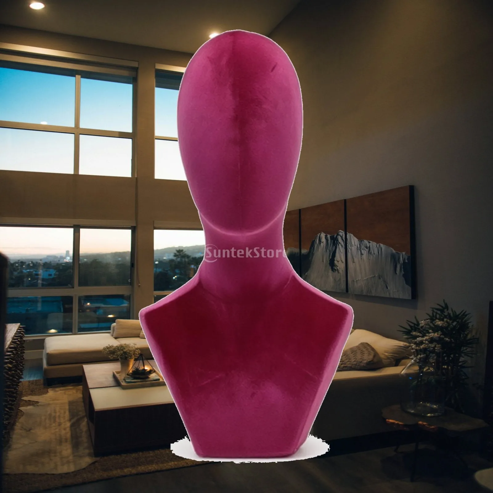 elegant-mannequin-head-with-shoulders-for-hat-display-and-wig-holder-pin-insertable-foam-velvet-professional-bust