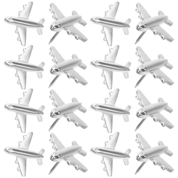 Punaises décoratives en métal en forme de panneau d'air, 12 pièces