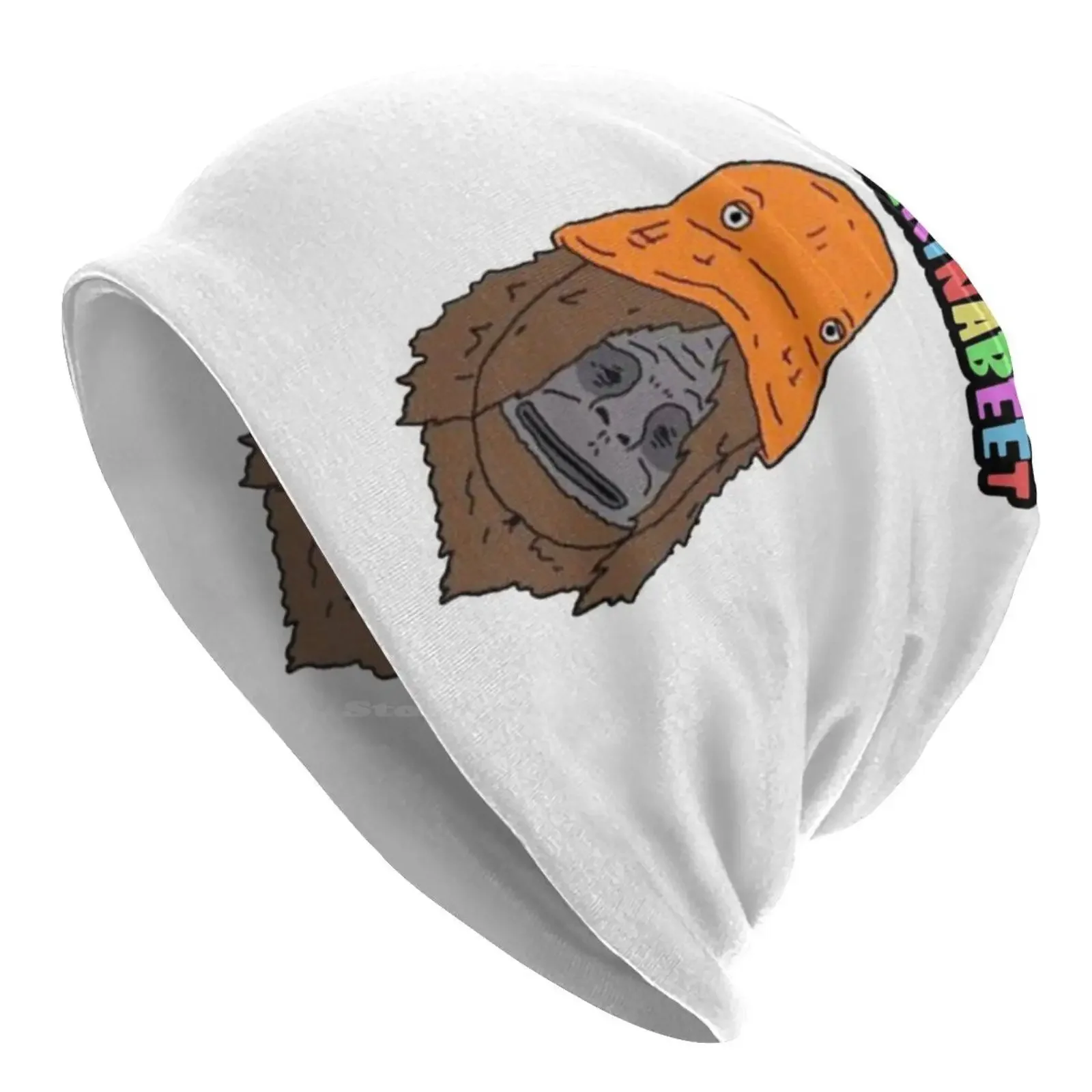 Sassy Knitted Hat Warm Beanie Outdoor Caps Sassy The Sasquatch Mike Nolan The Big Lez Show Funny Meme Cartoon Stoner