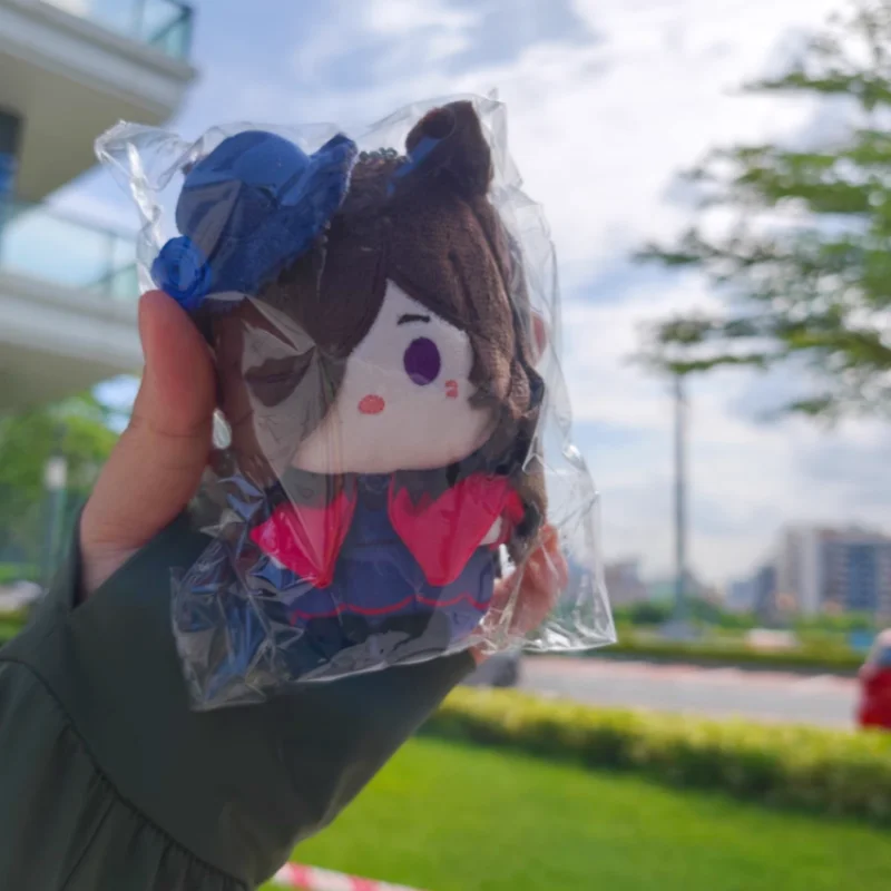 New Umamusume Pretty Derby Plush-Like Texture Doll Keychain ‌Tokai Teio Special Week Sitting Pose Dolls Anime Ornament Girl Gift