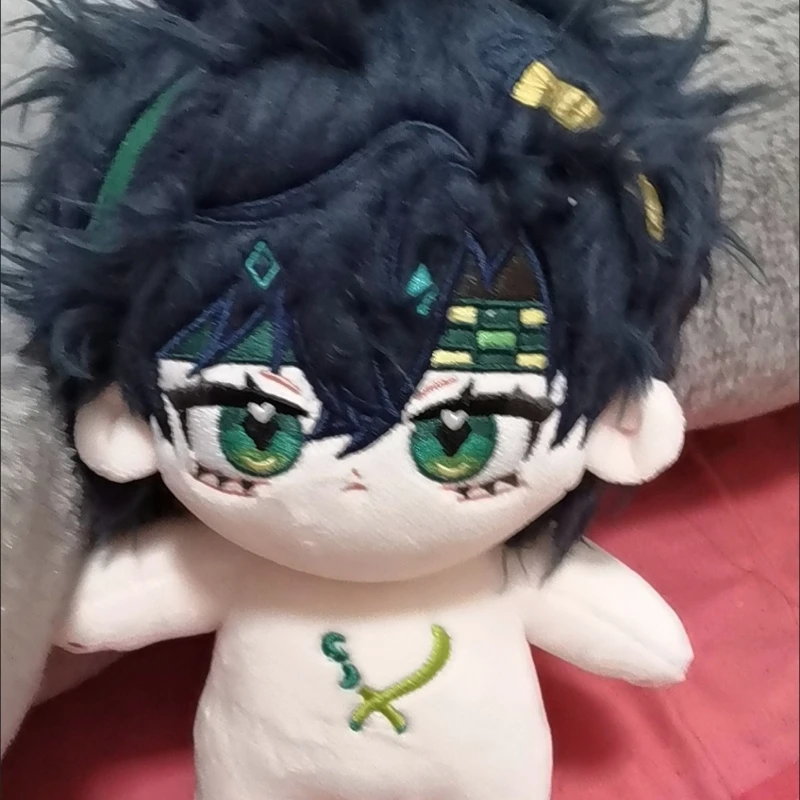 20 cm Spiel Genshin Impact Kawaii Cosplay Plüschtier Spielzeug Change Suit Kinich Anime Baumwolle Puppenkörper Cartoon Fans Sammlung Dekor Geschenk