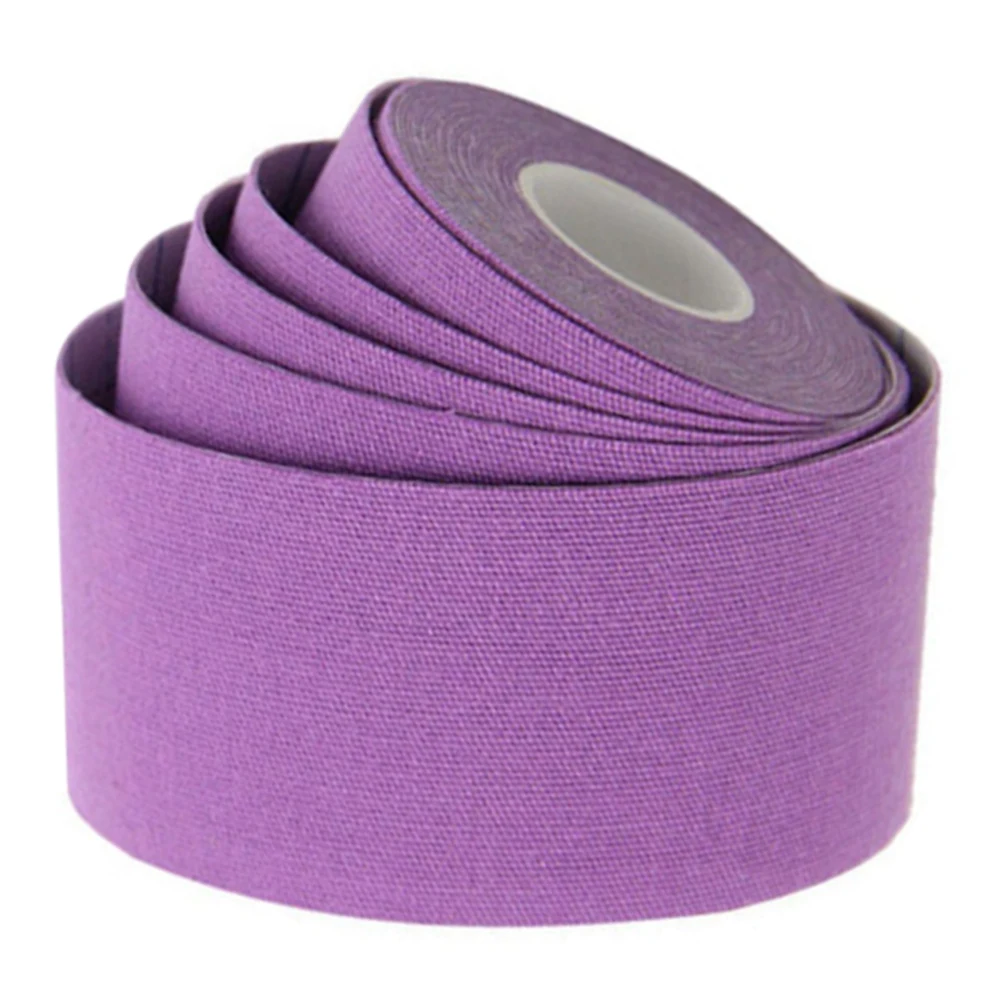 Sport Kinesiology Athletic Tape-Sports Injury Tape for Knee,Joint,Muscle Support-Adhesive Kinetic Tape Tape Purple