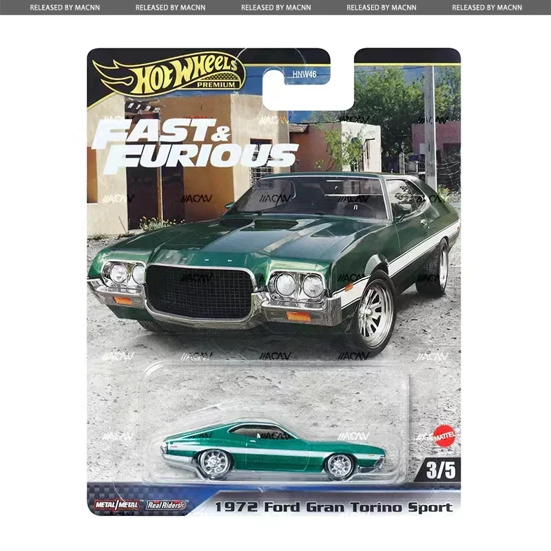 Mattel-coche Premium Hot Wheels para niños, vehículo de juguete Original, fundido a presión, Fast & Furious, Nissan SIM S15, Colección, regalo