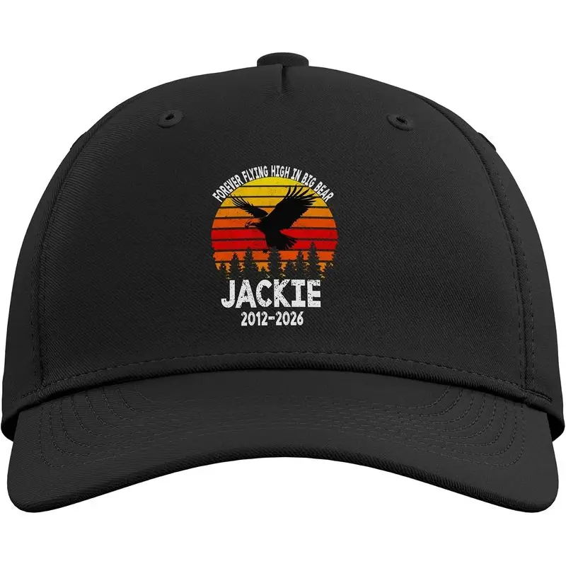 Jackie Bald Eagle Memorial 2012-2026 Wildlife Remembrance Adjustable Baseball Hat
