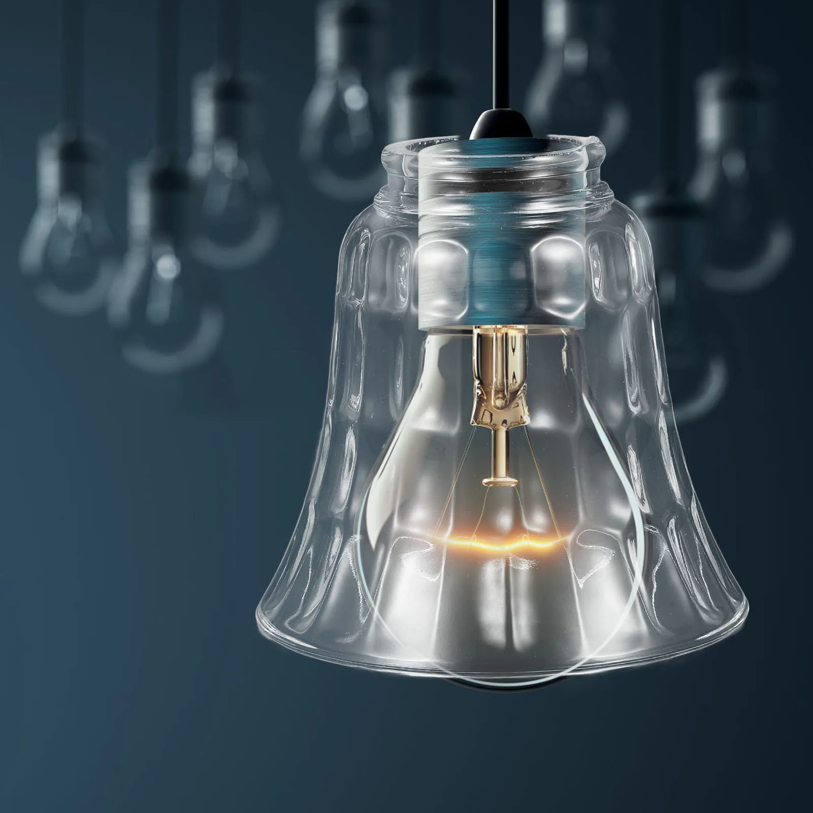 

Glass Lamp Shade Ceiling Pendant Light Fixtures Unique Shape Eye Catching Home Lighting Glass Shades Replacement