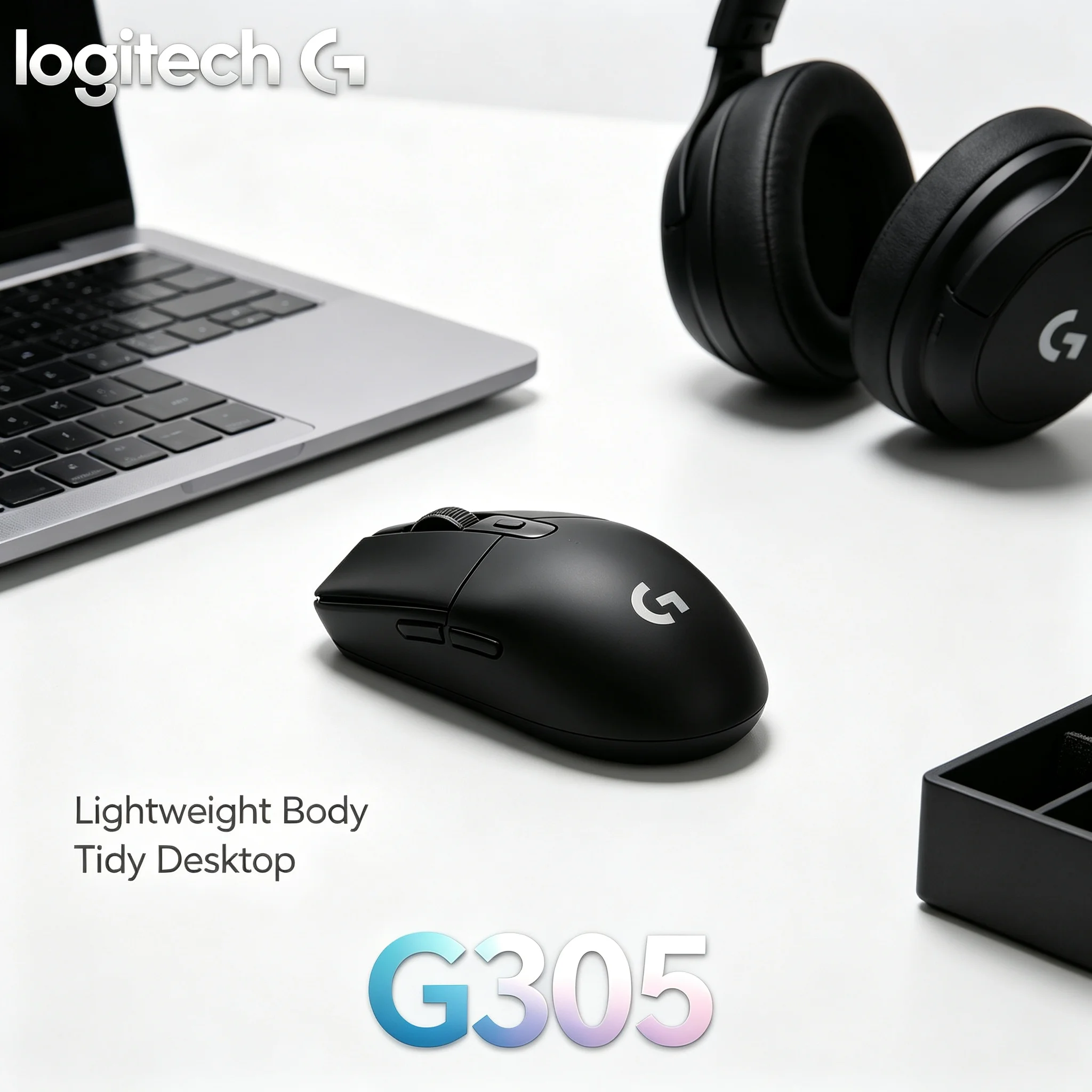 Logitech G305 LIGHTSPEED Wireless E-sports Mouse Low Power Consumption 250 Hours Battery Life For PC Gamers