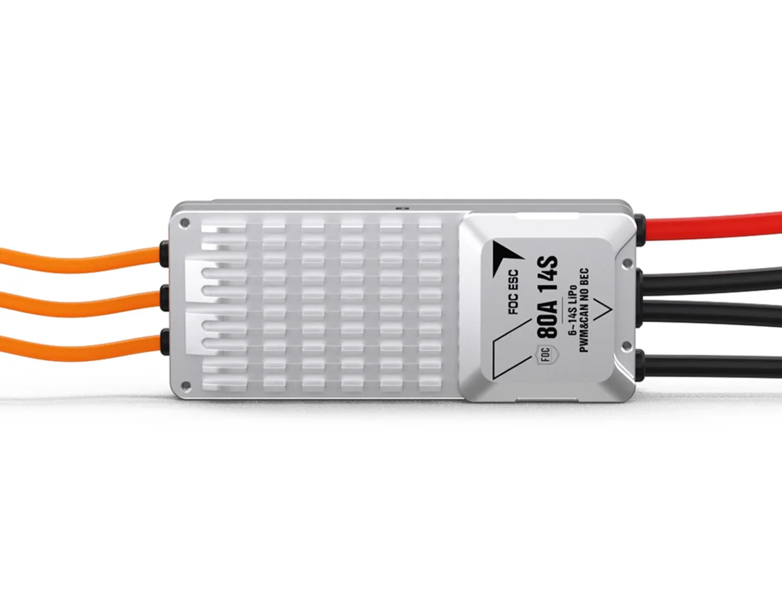 VoidFly T-MOTOR ESC V80A 14S Electric Speed Controller For Drone VTOL Brushless Motor Response Efficient Lipo Uav Drone ESC UAV