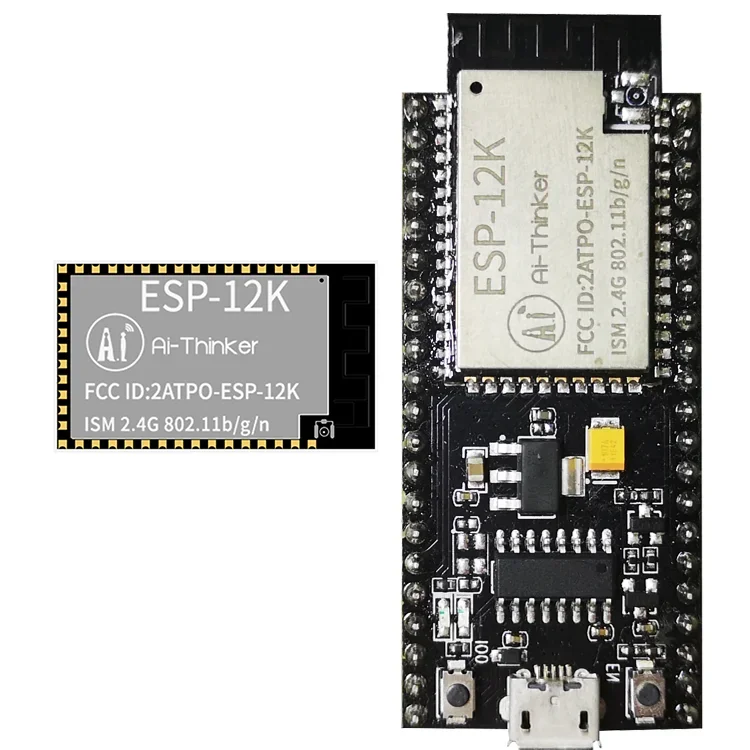 KIT de ESP32-S2 ESP-12H, enchufes originales dorados, ESP 12H ESP 12K ESP32 S2 ai-thinker