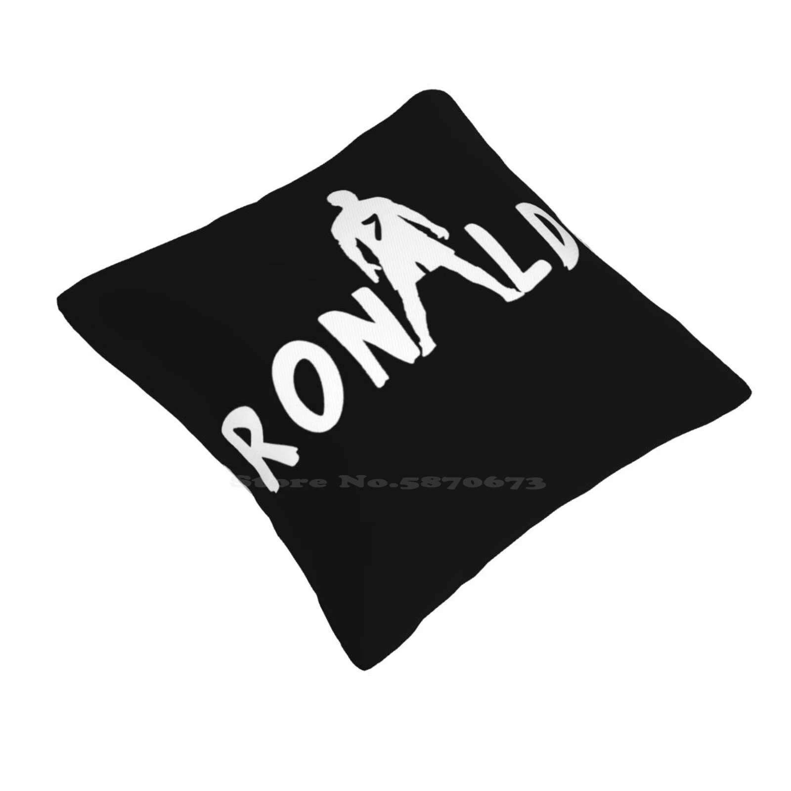 Ronaldo Home Sofa Car Waist Throw Pillowcase Real Madrid Portugal Freekick Spain Footballer Player Award Winger Superfly Goal