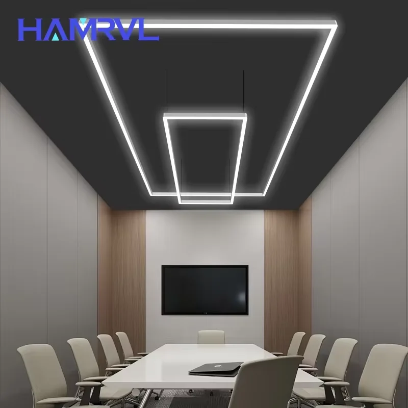 6000k-6500K Bright  LED Ceiling Lights AC85-265V deal for Offices Shops Gyms Salons Commercial Spaces Multiple scene lighting