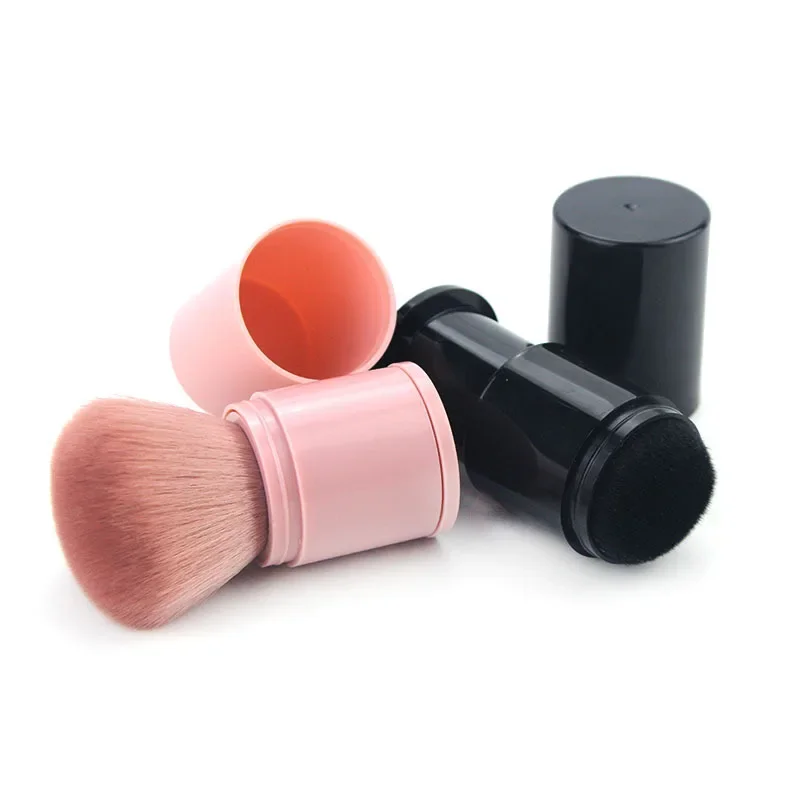 Portable Retractable Makeup Brushes Powder Foundation  Face Brush Maquiagem Make Up Cosmetic Tools Blush Brush for Women Cheek