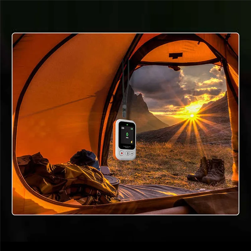 Portable CO Concentration Gas Detector Carbon Monoxide Detection With Alarm, Carbon Dioxide Functionality