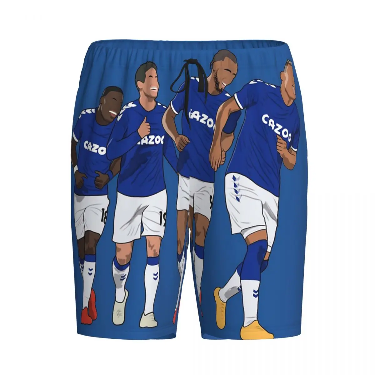 

Короткие пижамные штаны Everton Goal Celebration Richarlison Calvert Lewin Rodriguez для мужчин, пижамные штаны, одежда для сна, нижняя часть пижамы