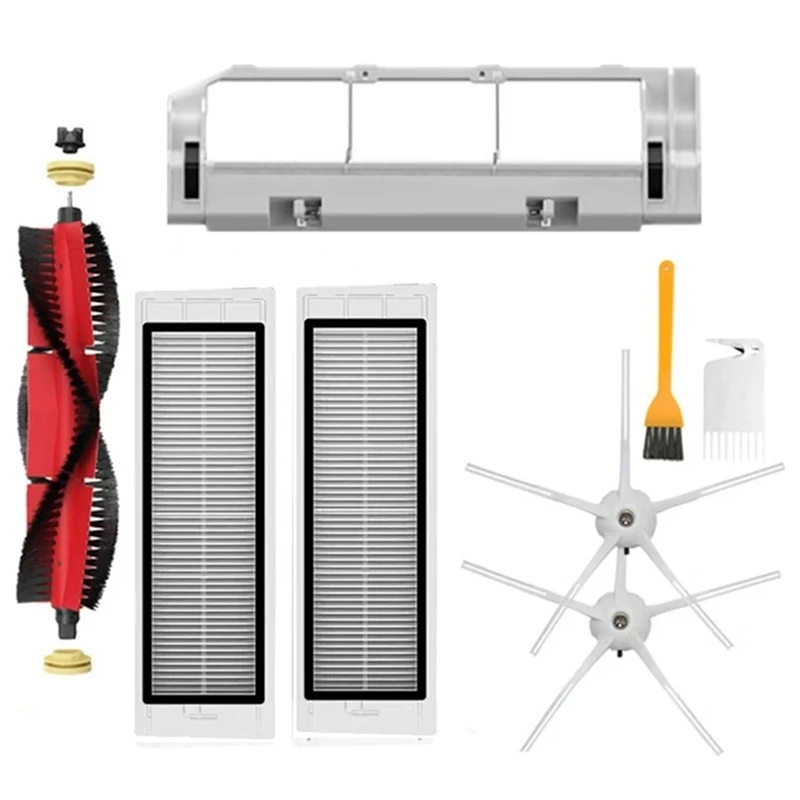 掃除機ロボット交換用hpaフィルター,メインサイドブラシ,Xiaomi 1s用モップクロス,Roborock,s5,s5 max,s6,s4,e4,e35,e2用