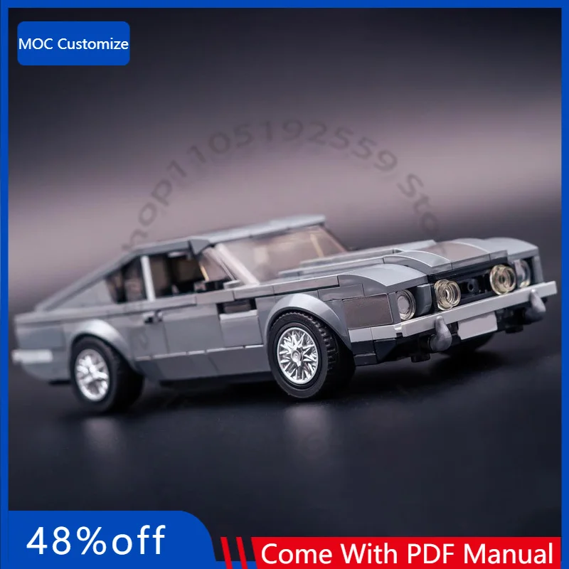 

Конструктор 429 деталей: Скоростной гиперкар V8 Vantage MOC, модульная модель, простой технологичный дизайн, DIY, игрушка для мальчиков, подарок на день рождения