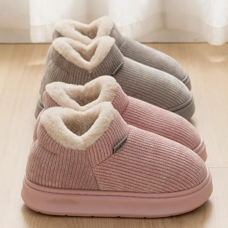 chaussons-en-coton-pour-femmes-doubles-polaire-a-semelle-epaisse-antiderapante-pour-l'hiver-usage-interieur-silencieux-avec-couvre-talons-chauds