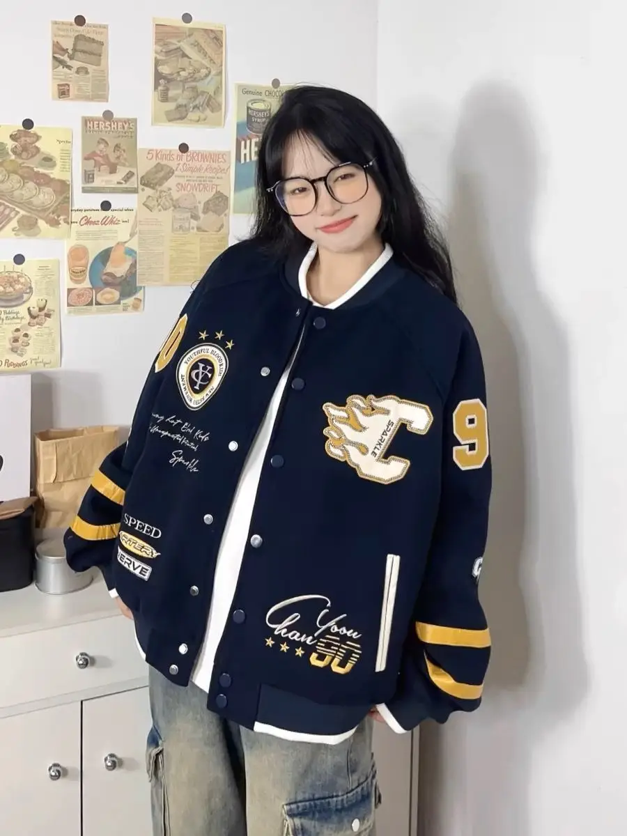 Chaquetas Bomber para mujer, ropa de calle, otoño, gamuza, cintura plisada, con cordones, Steampunk, cuello Retro, OL Chic, prendas de punto Preppy BF