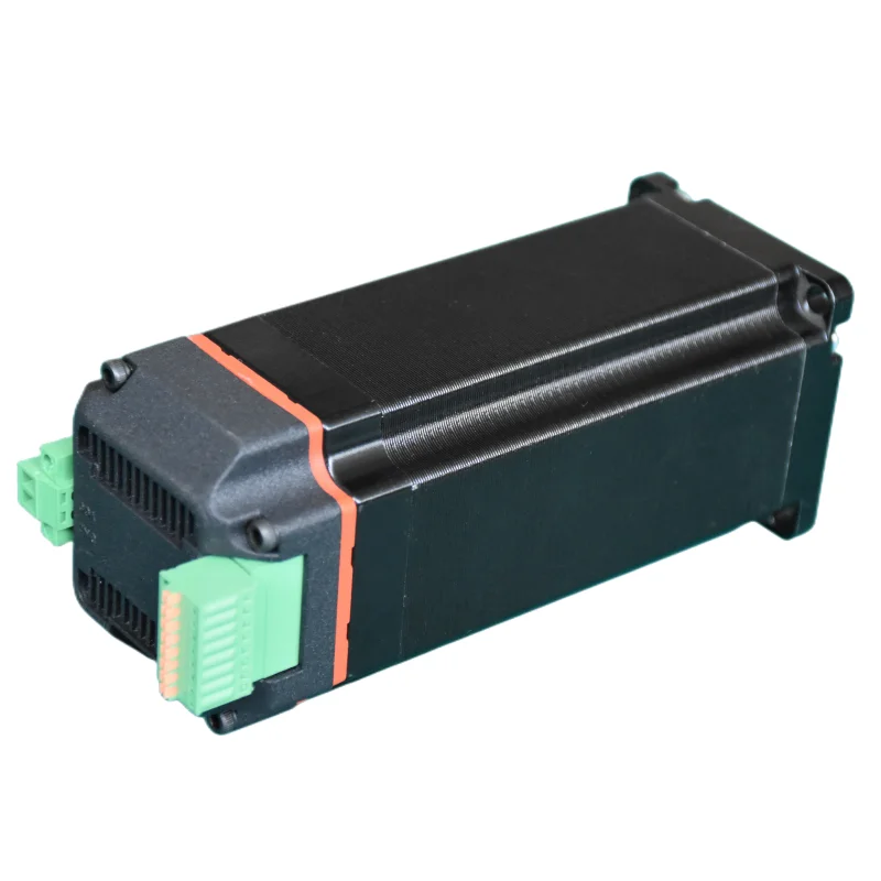 Integrated Nema23 57-112mm Hybrid Closed Loop Stepper Motor ROHS Certified for Plywood Manufacturing Woodworking Machinery Parts