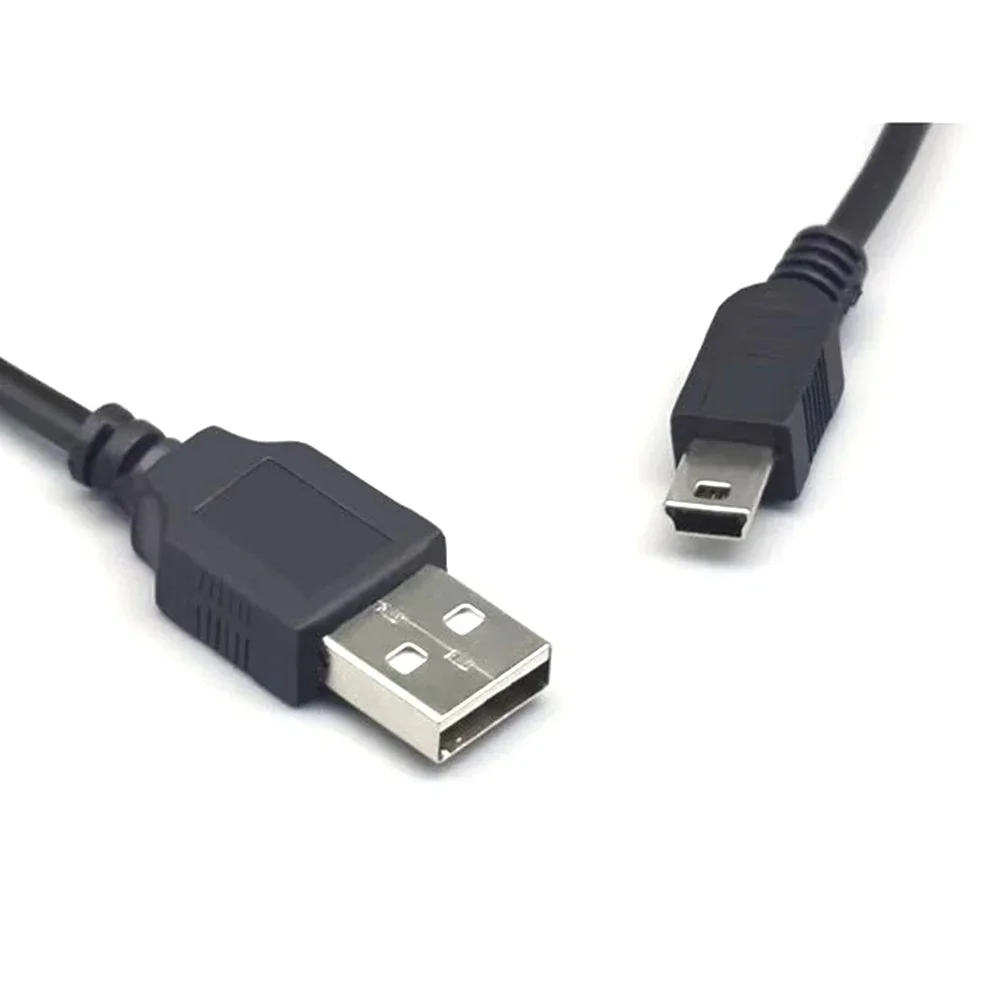 USB-Ladedatenkabel 2,0 A Stecker auf Mini B 5 Pin 5P T Port MiniUSB für Geräte MP3 MP4 Kamera Handy Festplatte Computer – Detail 8