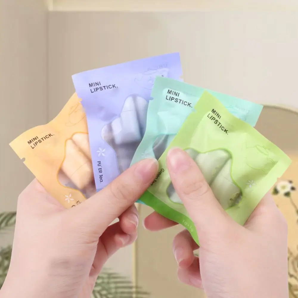 มินิลิปบาล์มให้ความชุ่มชื้น บำรุงริมฝีปาก เติมน้ำให้สดชื่น ลิปสติกชา ลดเลือนริ้วรอยริมฝีปาก กันน้ำ ลิปกลอสให้ความชุ่มชื้น