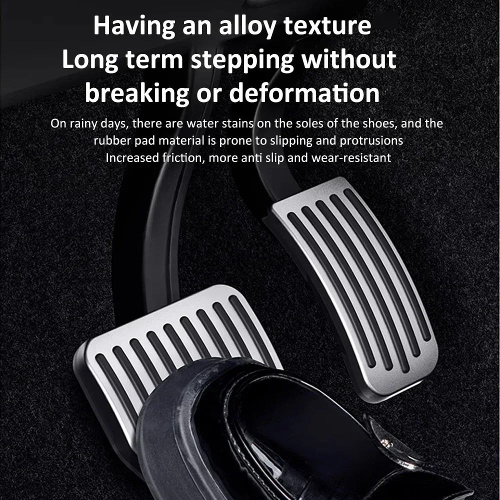 Car Foot Pedals For Renault Samsung SM6 2015~2022 Stainless Steel Accelerator Fuel Brake Non-slip No Drilling Alloy Covers Parts