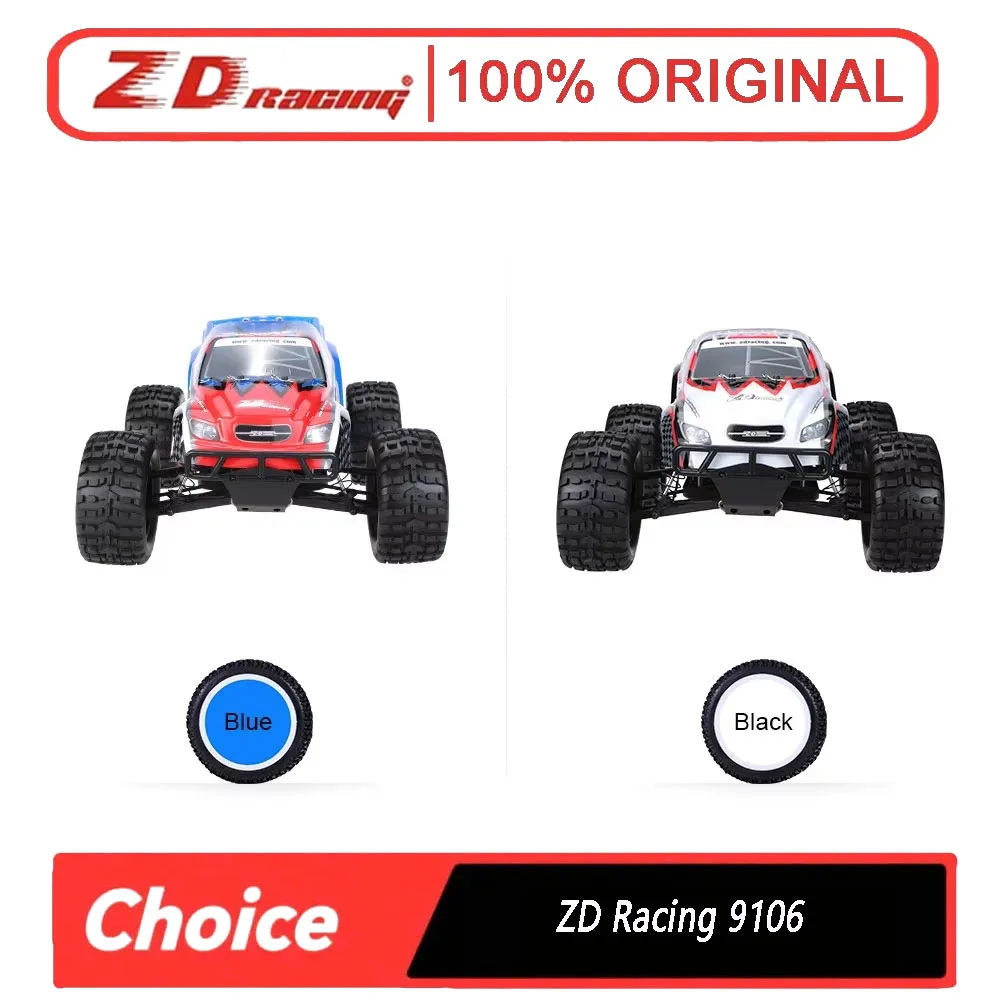

ZD Racing 9106 1:10 Brushless RC Truck 4WD High-Speed Off-Road Radio Controlled Car for Racers And Hobbyists