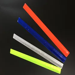 40CM Big Reflective Armband Wristband Slap Band Leg Straps Safety Reflecor For Sports Running Bicycle Riding Safety Visibility