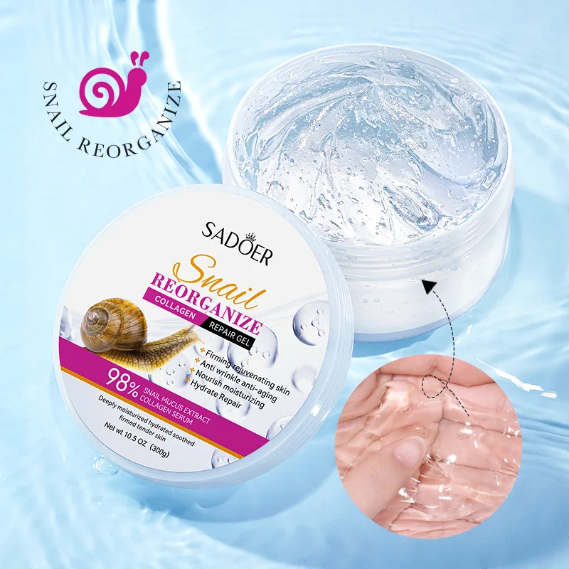 

SADOER улитка коллагеновый крем для лица гель укрепляющий восстанавливающий отбеливающий увлажняющий крем для лица красота уход за кожей лица