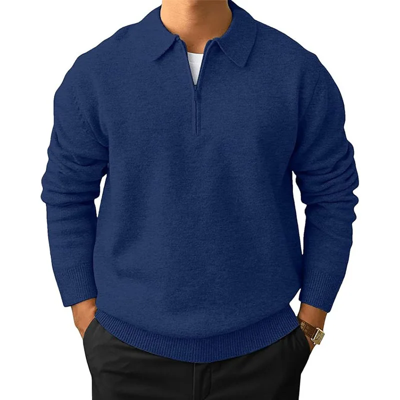 هوديي رجالي خفيف الوزن بسحاب كامل مع مقاس مريح