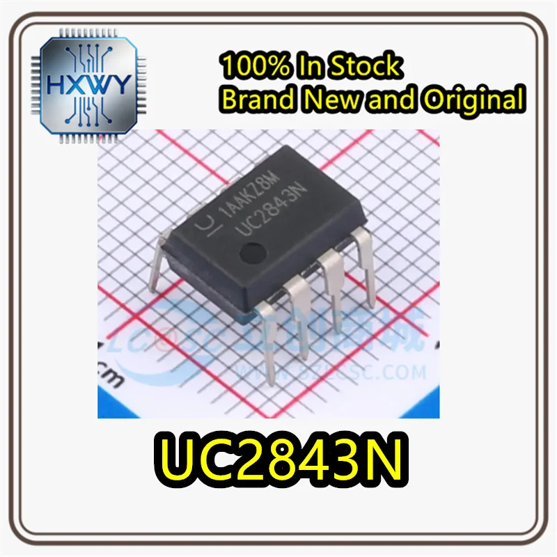 (5/20 pieces) UC2843N UC2843 DIP-8 Current Mode PWM Controller Chip Brand New Original In Stock