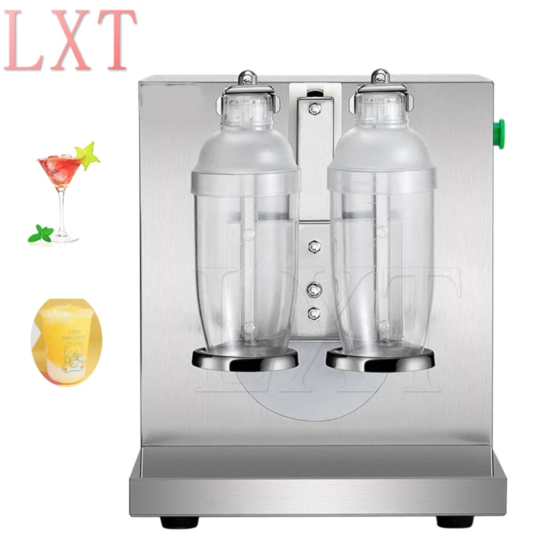 

Food Processing Equipment Boba Tea Shaker Bubble Tea Double Cups Machine Milk Shaking With Timer 110V 220V