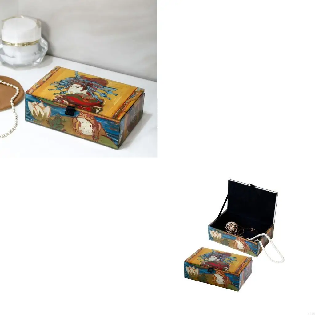 

Jewelry Holder Travel Earring Display Case Rings Storage Box Necklace Organizers Travel Bracelet Case Jewelry Organizers