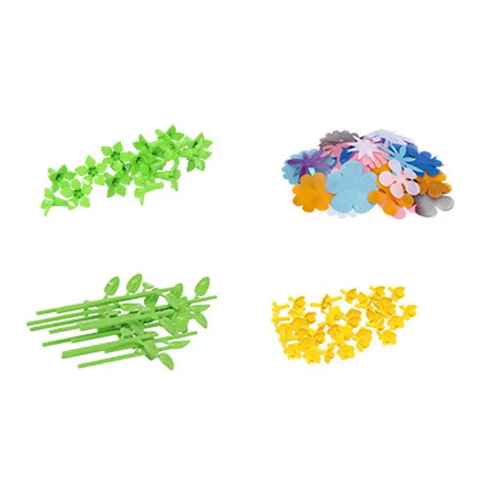 Zestaw do samodzielnego tworzenia bukietów z tkaniny, kwiaty z materiałów, zabawki, bukiety kwiatowe, zabawka dla dziewczynek, zestaw do samodzielnego tworzenia kwiatów, zestaw do rękodzieła, edukacyjne prezenty dla dzieci