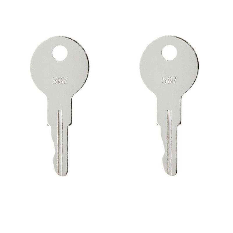 

2 Pcs 7012587 587 Key For JLG & Teramite Industrial Construction Models High Quality