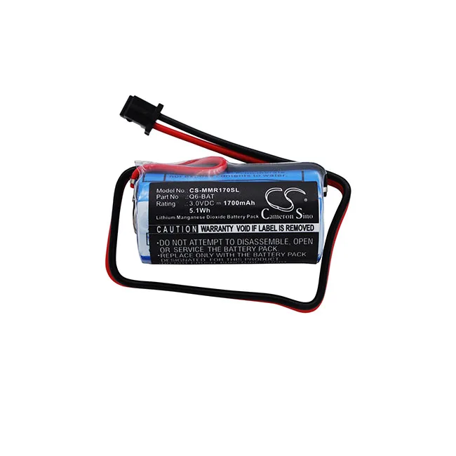 CS 1700mAh Battery For Mitsubishi 130376  624-1831  BKO-C10811H03  Q6-BAT Q02CPU  Q02HCPU  Q06HCPU  Q12HCPU  Q12PHCPU  Q12PRHCPU